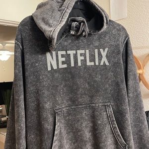 Company-Issued Netflix Hoodie Charcoal Medium Employees only**